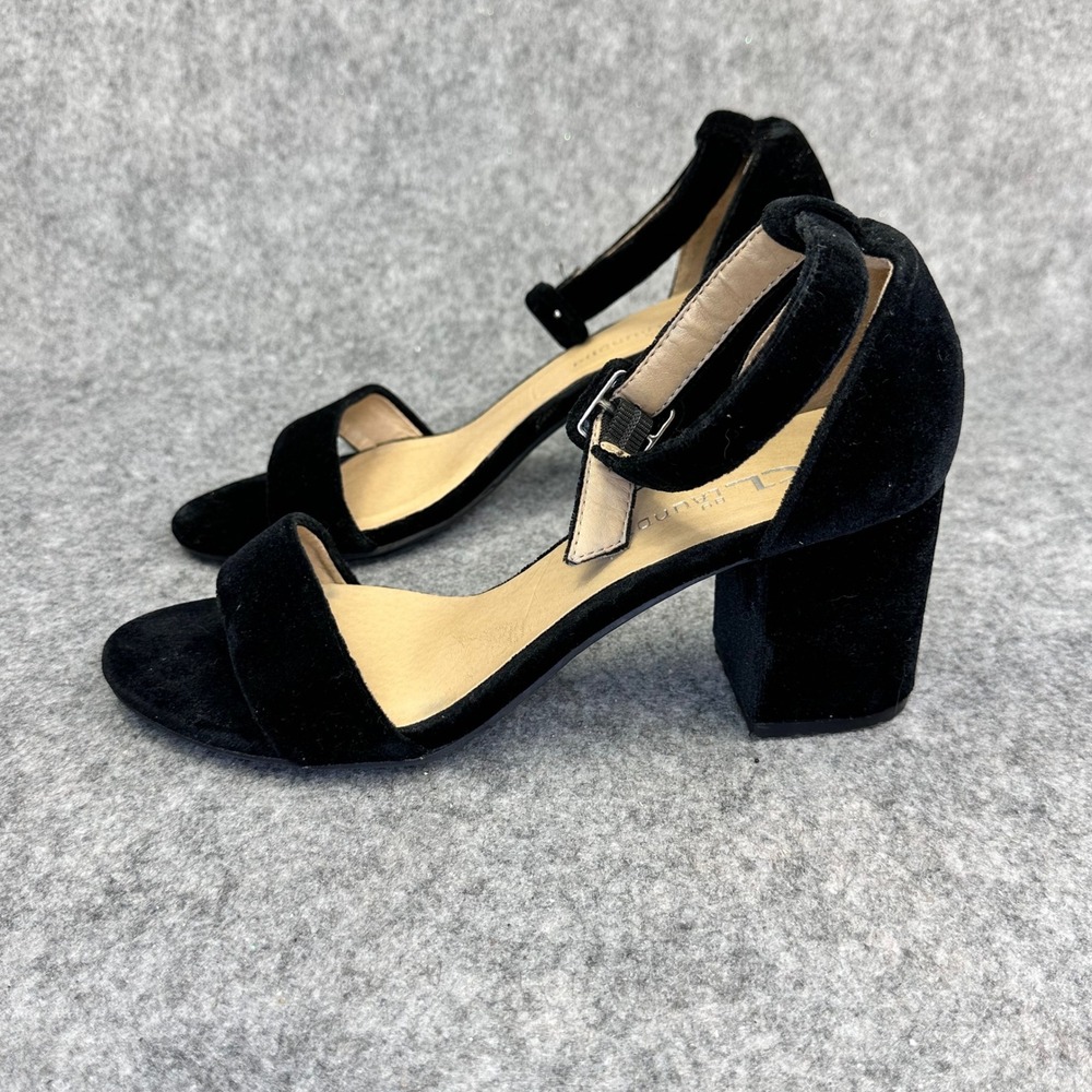 Chinese Laundry Jody Block Heel Womens 8.5 Open Toe Ankle Strap Sandals - Picture 2 of 10